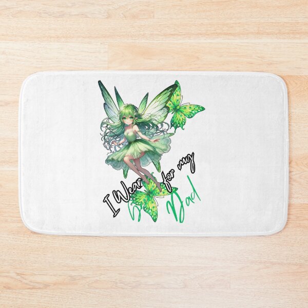 Item preview, Bipolar Dads Green Awarness Fairy Butterfly Mental Health designed and sold by kylmllr101684.
