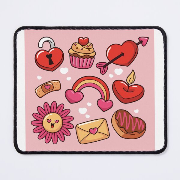 Item preview,  Love in Every Stroke: Hand-Drawn Cartoon Elements designed and sold by hjian8219.