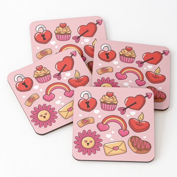 Item preview,  Love in Every Stroke: Hand-Drawn Cartoon Elements designed and sold by hjian8219.