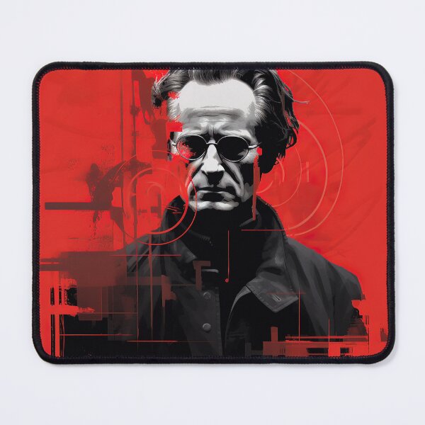 Item preview, Erwin Schrodinger | Red minimalism designed and sold by ComicsFactory.