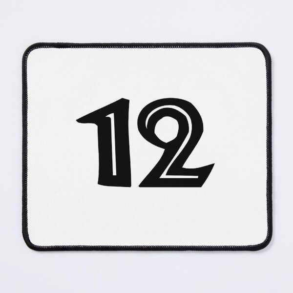Item preview, 12, twelve, black, tribal, african designed and sold by Numbers-Art.