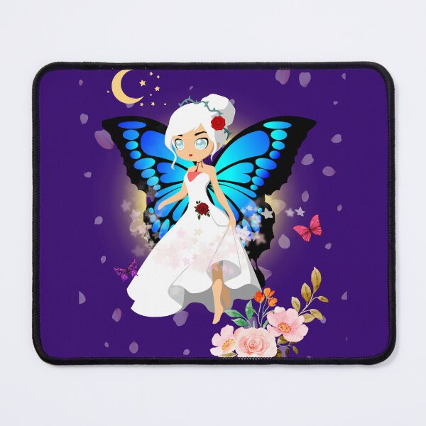 Item preview, Arte com fada e flores,borboletas designed and sold by YsaSilva.