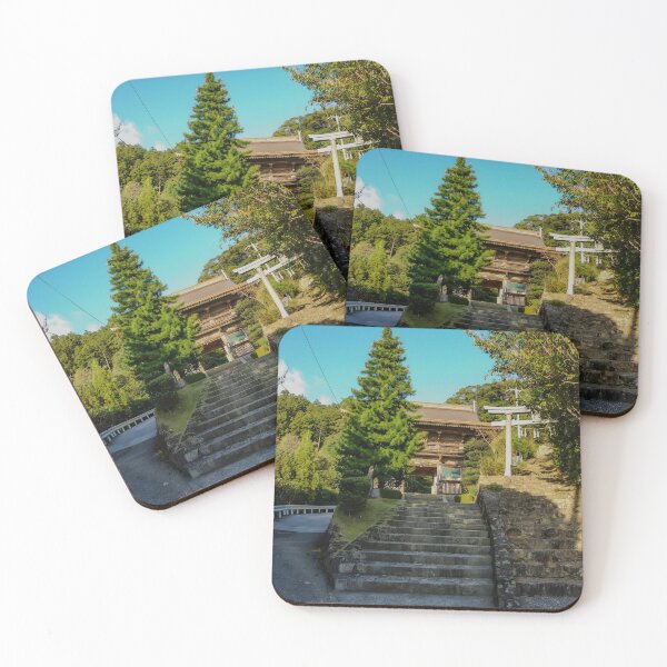 Item preview, Temple 26 - Kongouchou-ji - Stairs and Entrance Gate designed and sold by Japaholic.