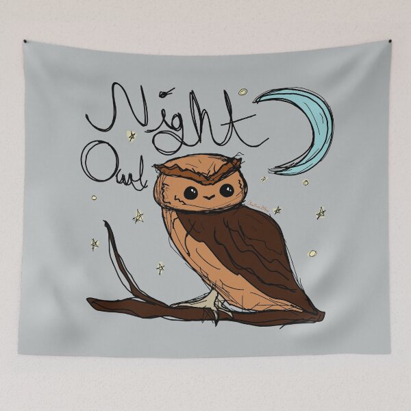 Item preview, Night Owl designed and sold by Tres Corda Designs.