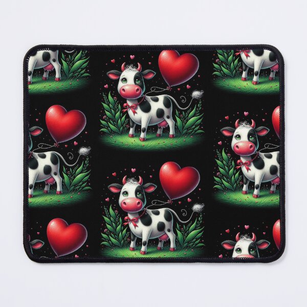 Item preview, Cow Valentines Day Love - T-Shirt Image Design designed and sold by Gatsbird Design.
