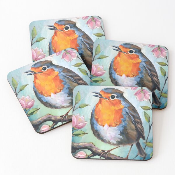 Item preview, Colorful Robin designed and sold by WANBASTEN.