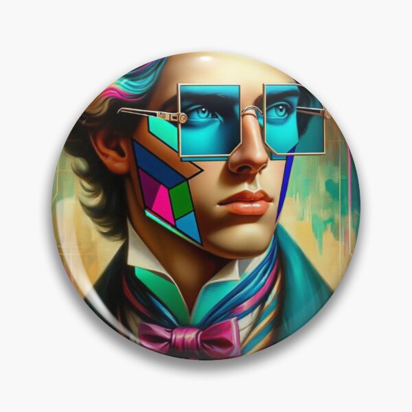 Item preview, Cyberpunk-Style Modern Portrait designed and sold by ValenciaShark.