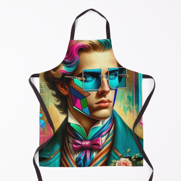 Artikelvorschau, Modernes Porträt im Cyberpunk-Stil entworfen und verkauft von ValenciaShark.