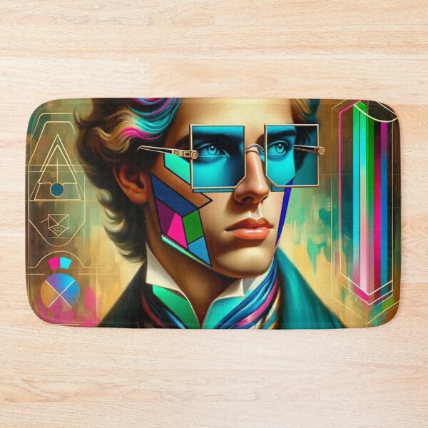 Item preview, Cyberpunk-Style Modern Portrait designed and sold by ValenciaShark.
