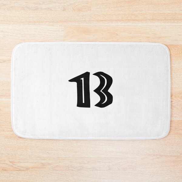 Item preview, 13, thirteen, black, tribal, african designed and sold by Numbers-Art.