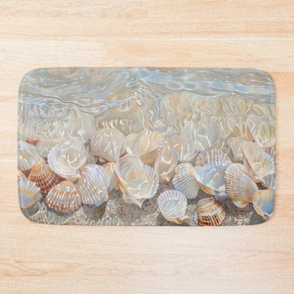 Item preview, Seashells In the Ocean Ripples.  designed and sold by MargaretWiktor.