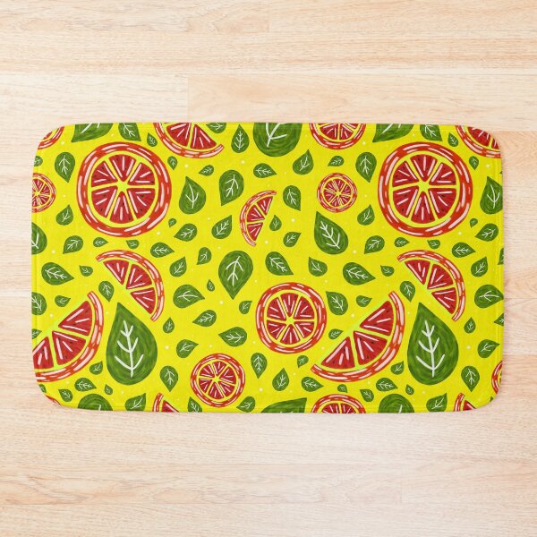 Item preview, Grapefruit - Citrus Pattern (Repeating) designed and sold by Nathifa Simon.