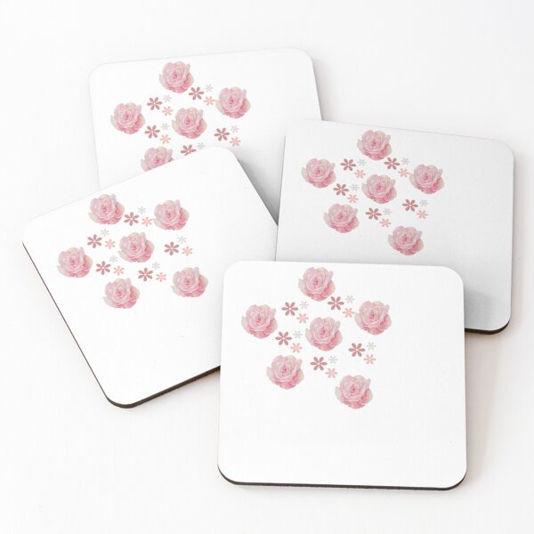 Artikelvorschau, Blooming with Grace: Zartes rosa Rosen-T-Shirt (Unisex-T-Shirt) entworfen und verkauft von mgl-design.