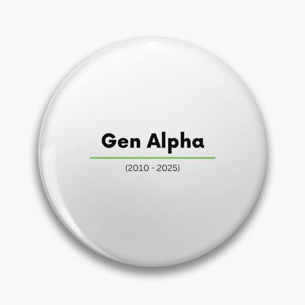 Item preview, Gen Alpha (2010-2025) designed and sold by CerolBlue.