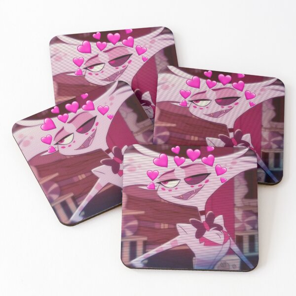 Item preview, Heart Emoji Crown / "Snapchat"-like Angel Dust - Hazbin Hotel designed and sold by beautybones.