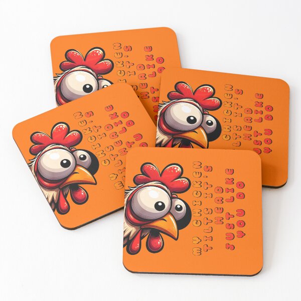 Item preview, My Chicken Tilts It's Head Just Like You Do Funny Chicken designed and sold by nicksvp.