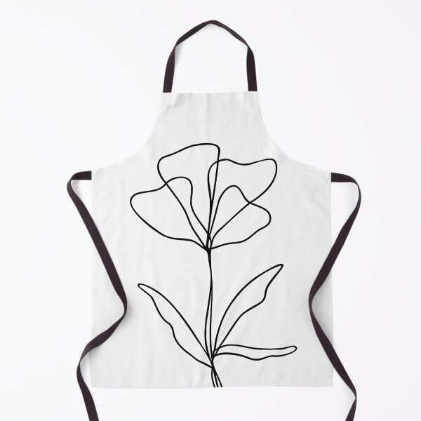 Item preview, Flower Single Line Art designed and sold by RachelFCreative.