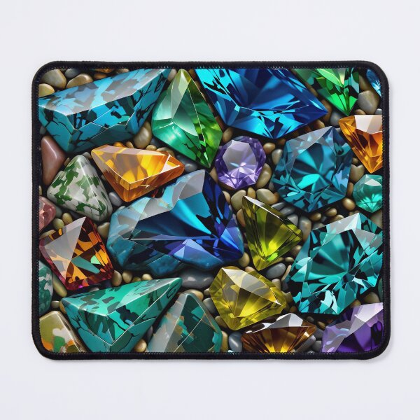 Item preview, Abstract Gemstone Camouflage Pattern designed and sold by TheArtOfPat.