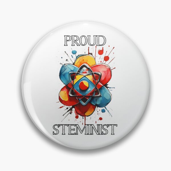 Item preview, Pop Art STEMinist Atom Graphic designed and sold by MillennialVibe.