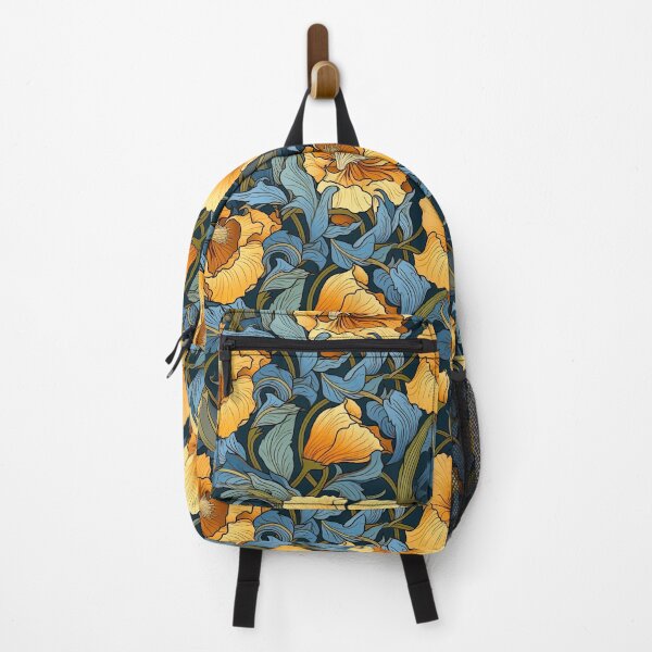 Item preview, Art Nouveau Yellow Floral designed and sold by Eden Digital Creative.