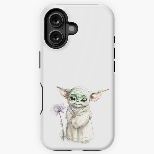 Item preview, CUTE BABY YODA DRAWING designed and sold by lisquid.