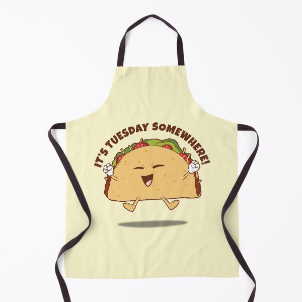 Item preview, Taco Tuesday - it's Tuesday somewhere (on light colors) designed and sold by messy-nessie.