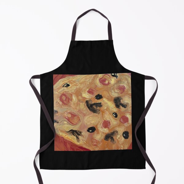 Item preview, Pizza 1, Pour Painting designed and sold by Joyful Chaos Art.
