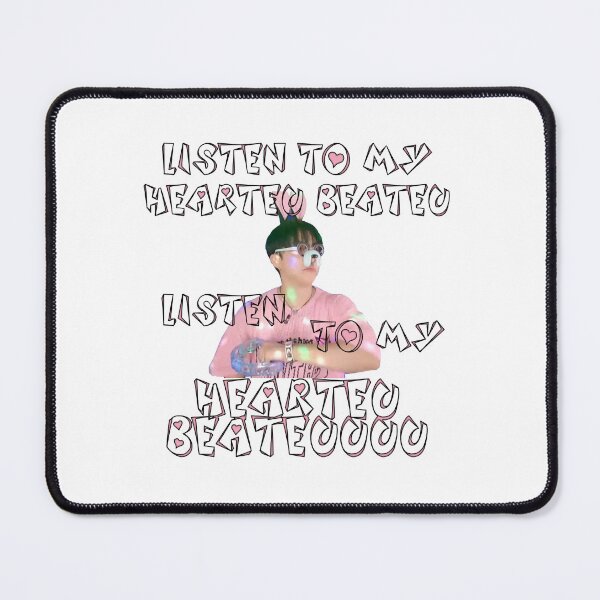 Item preview, Stray Kids meme - Hearteu Beateu (Heartbeat Changbin) designed and sold by Koreland.