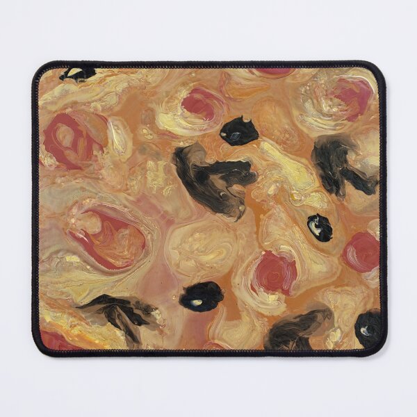 Item preview, Pizza 1, Pour Painting designed and sold by Joyful Chaos Art.