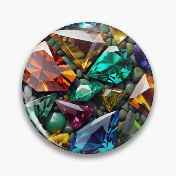 Item preview, Abstract Gemstone Camouflage Pattern designed and sold by TheArtOfPat.