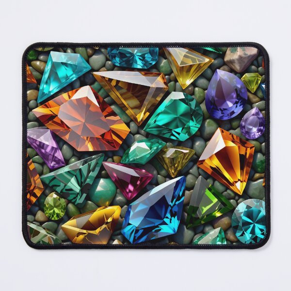 Item preview, Abstract Gemstone Camouflage Pattern designed and sold by TheArtOfPat.
