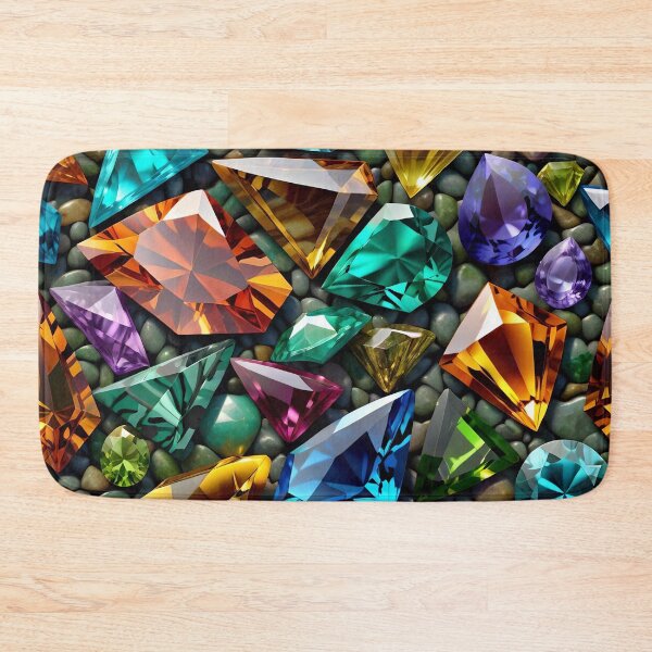 Artikelvorschau, Abstract Gemstone Camouflage Pattern entworfen und verkauft von TheArtOfPat.