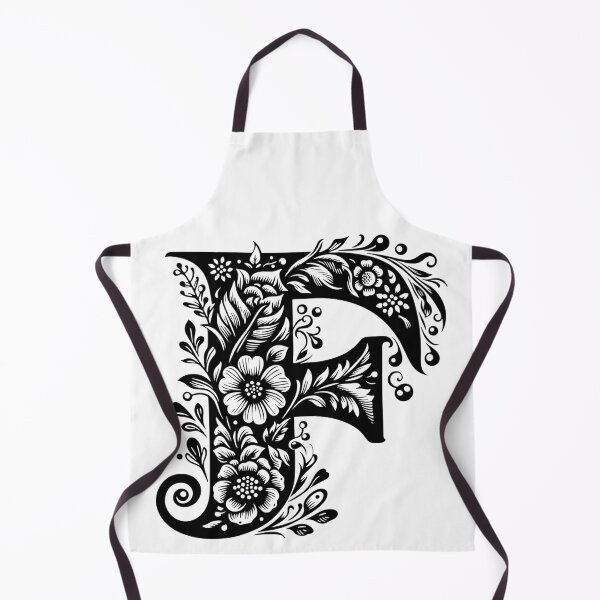 Item preview, Letter F decorative design designed and sold by stickysterscom.