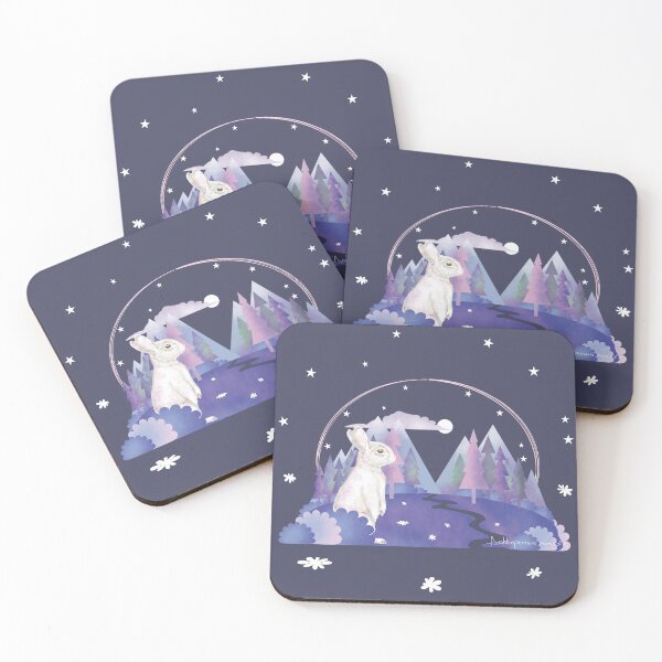 Item preview, Enchanted forest: Moon Bunny designed and sold by Aakheperure.