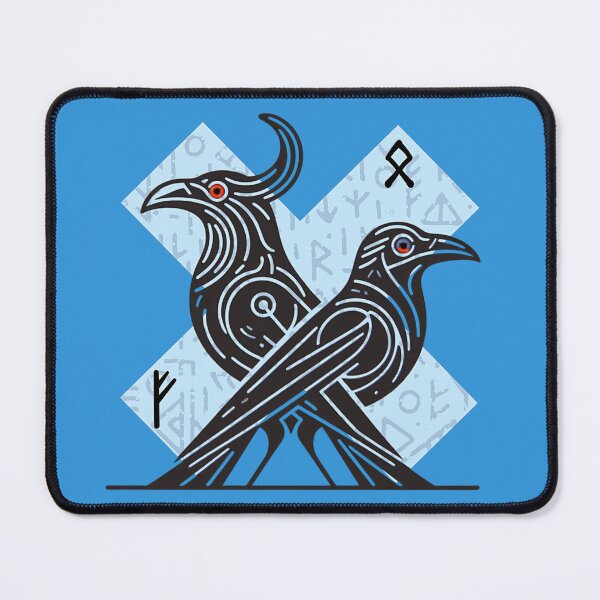 Item preview, Odin's Ravens - Huginn and Muninn - Quest For Truth designed and sold by HausKatz.