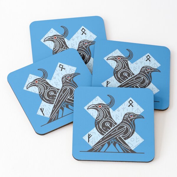 Item preview, Odin's Ravens - Huginn and Muninn - Quest For Truth designed and sold by HausKatz.