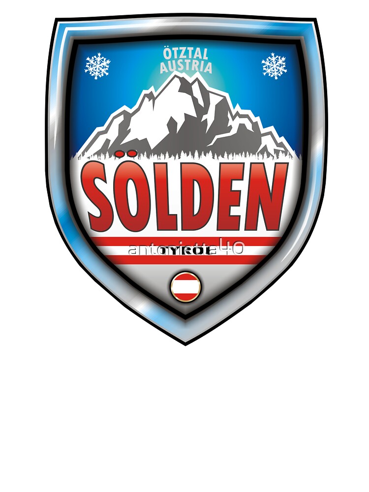 Sölden Austria Ötztal Tyrolean Alps Mountains Kids T-Shirt