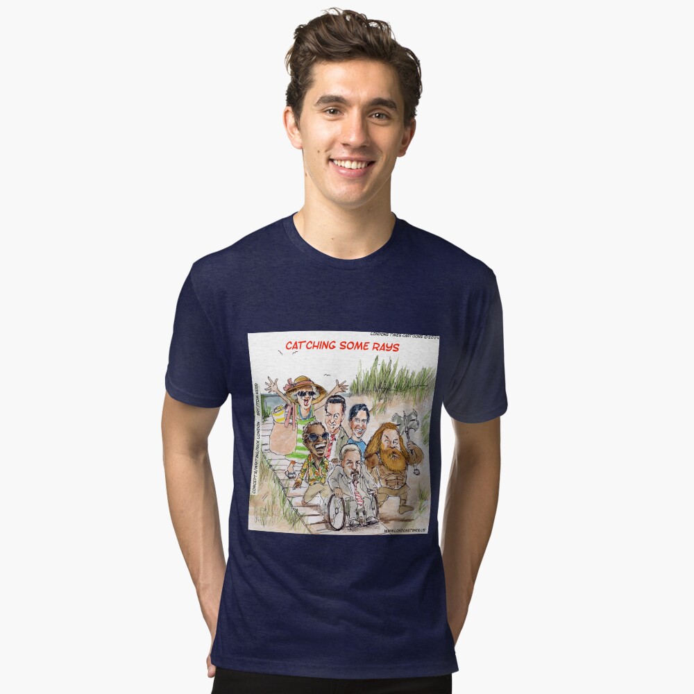 Item preview, Tri-blend T-Shirt designed and sold by ltcartoons.