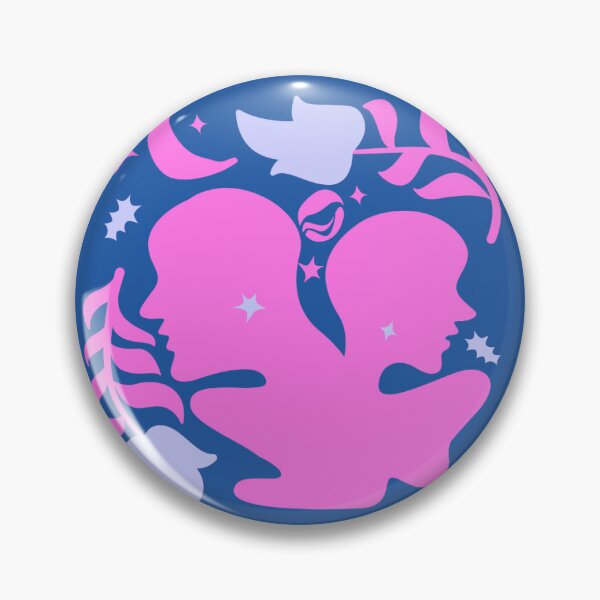 Item preview, Abstract Gemini Zodiac Sticker  designed and sold by artisanrach.