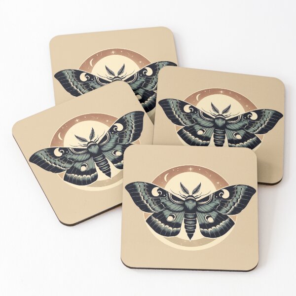 Item preview, Chinese moon moth aesthetic, A touch of darkness to your style designed and sold by NomadiCult.