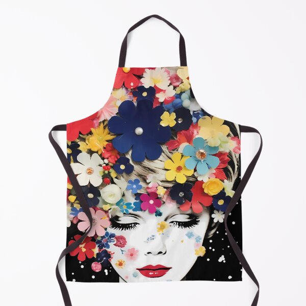Item preview,  Floral Facial Symphony designed and sold by DeMuurdecoratie.