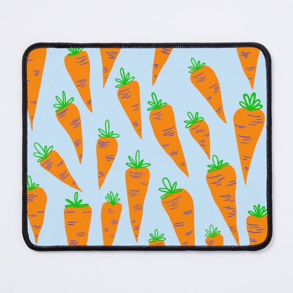 Item preview, Carrots! - Blue Background designed and sold by The Abysmall.