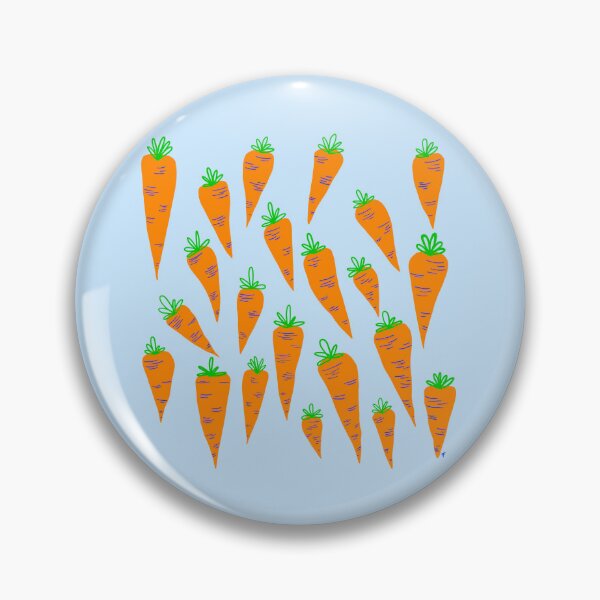 Item preview, Carrots! - Blue Background  designed and sold by The Abysmall.