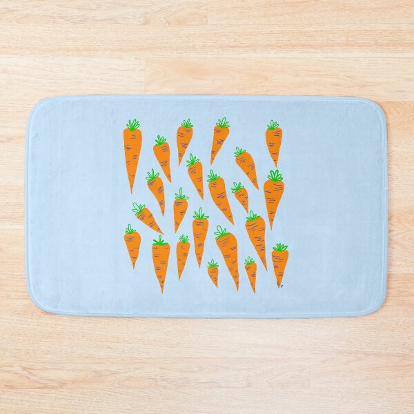 Item preview, Carrots! - Blue Background  designed and sold by The Abysmall.