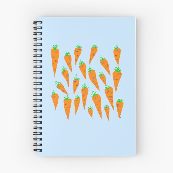 Item preview, Carrots! - Blue Background  designed and sold by The Abysmall.