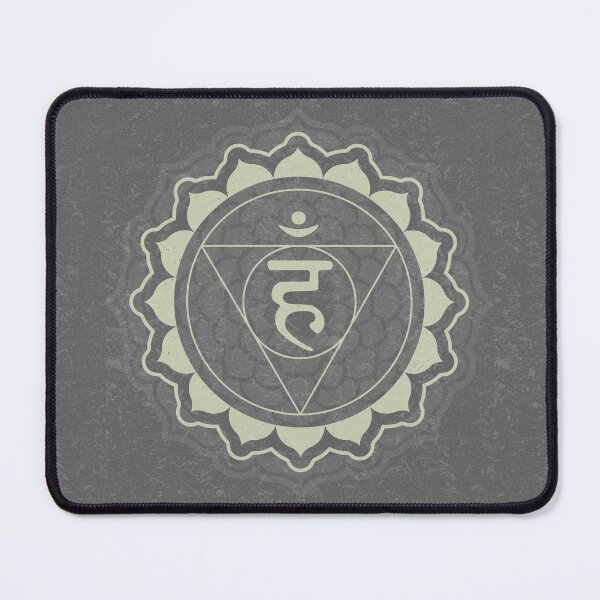 Item preview, Throat Chakra Mandala - Slate + Tea designed and sold by Irene Estelle.