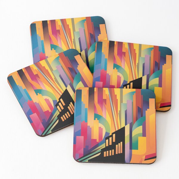 Item preview,  Urban Sunset Spectrum designed and sold by DeMuurdecoratie.