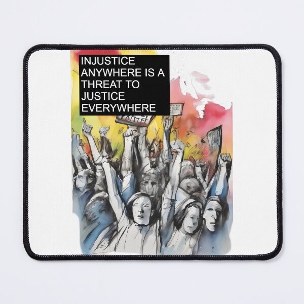 Item preview, Standing for Justice: United Against Injustice designed and sold by MillennialVibe.