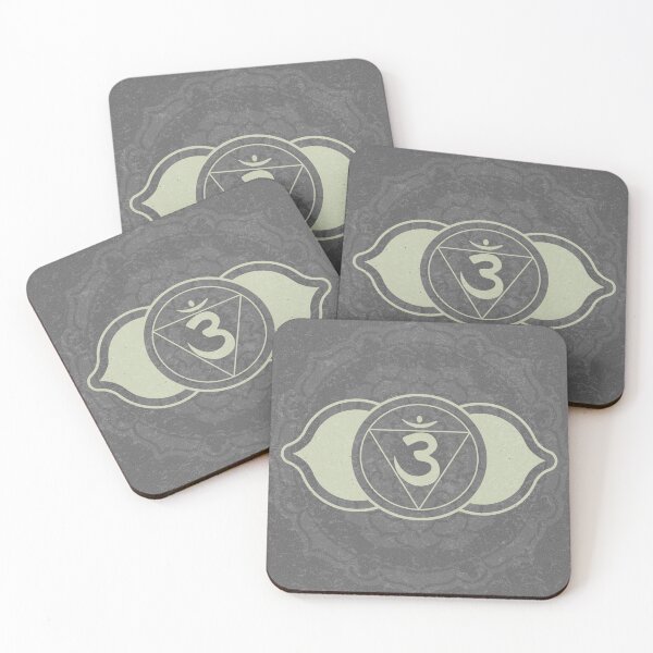 Item preview, Third Eye Chakra Mandala - Slate + Tea designed and sold by Irene Estelle.