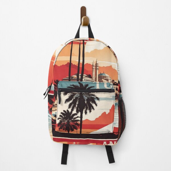Item preview, Antalya Turkey Sunset Vintage Travel Poster designed and sold by TravelersGems.
